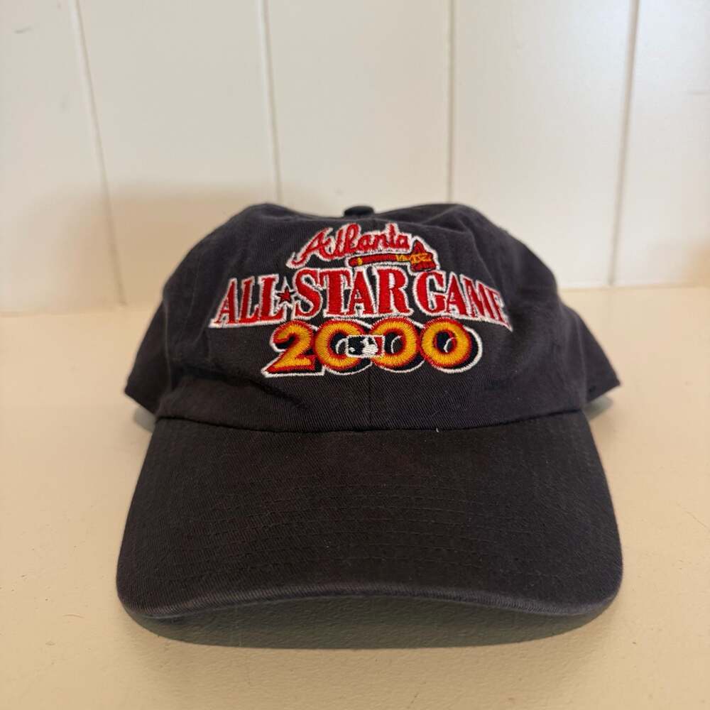 Vintage MLB Atlanta Braves 2000 All Star Game Strapback Hat Cap Twins Enterprise